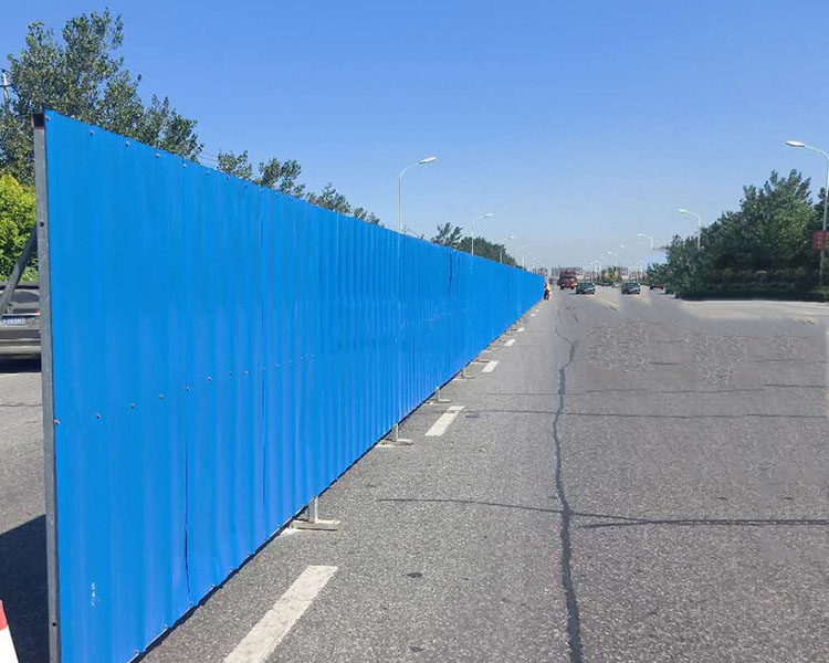 昌平工程围挡板案例